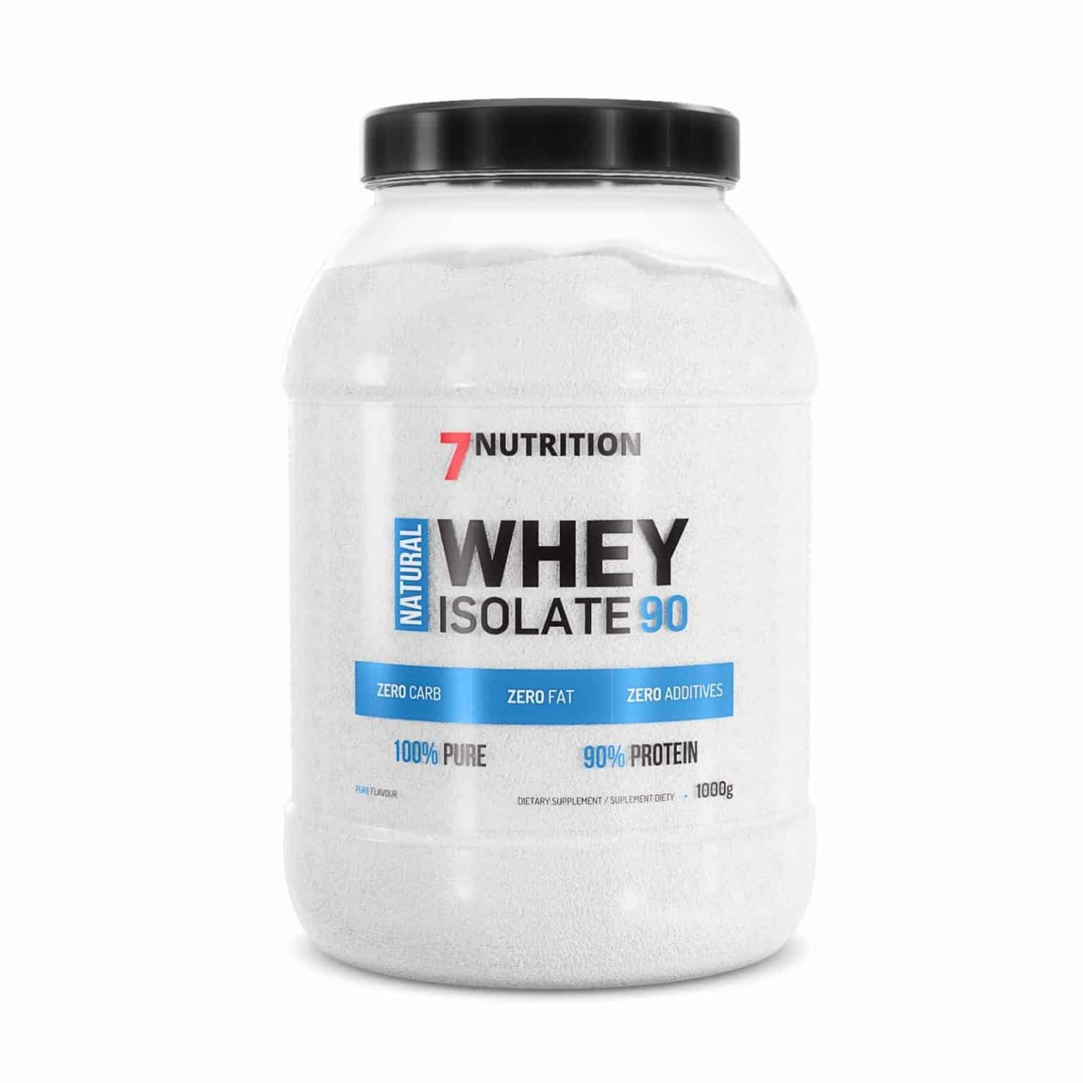 Whey protein izolat 90 bez okusa 1kg, 7Nutrition - Nutriteka